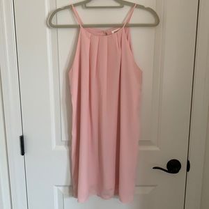 Pink Chiffon Dress